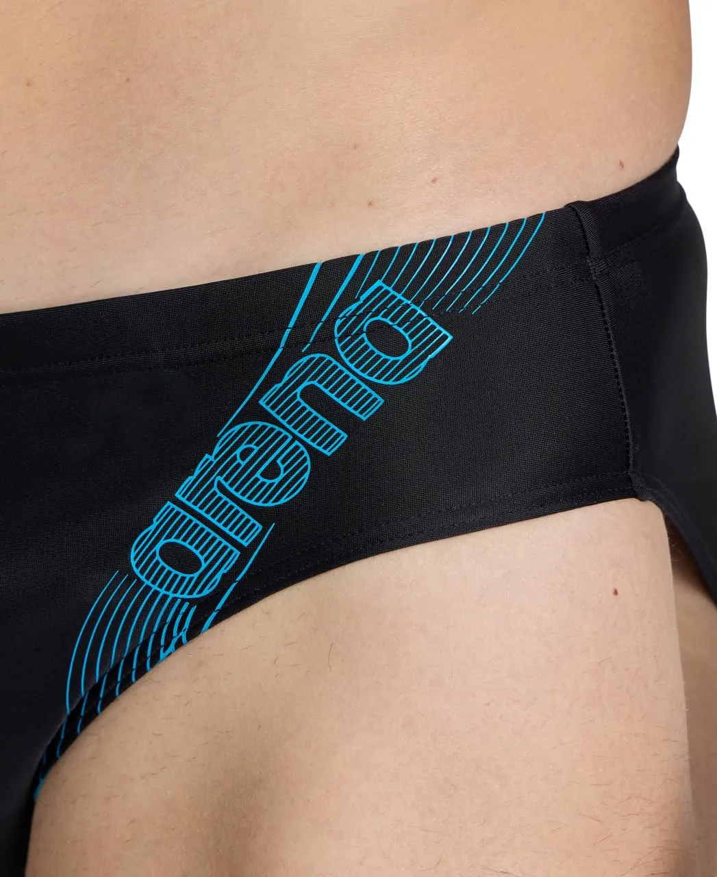 Arena Dreamy slip nuoto uomo black fluo red