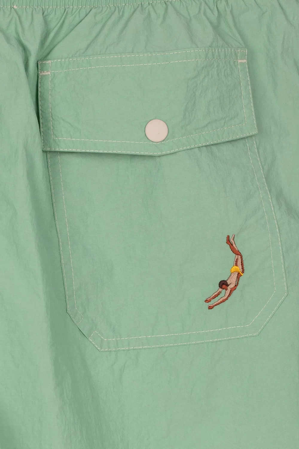 Mosso Sunwear boxer mare menta corto nylon riciclato