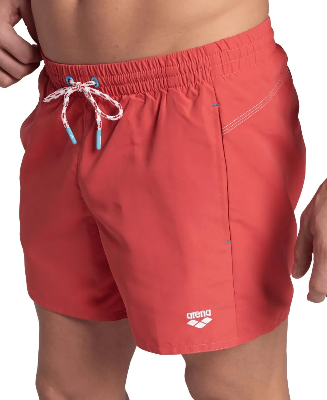 Arena Pro_File Short Mare M Rosso Tessuto Riciclato 36,5 cm