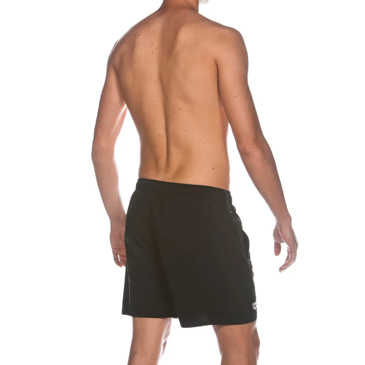 Arena Logo boxer mare uomo nero black-white asciugatura rapida