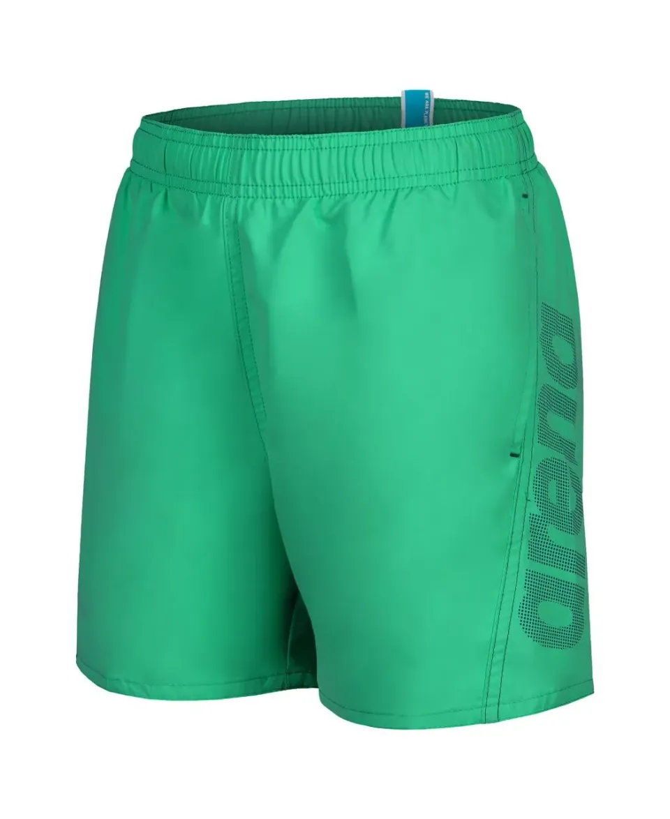 Arena Logo Jr Boxer Bambino Green Quartz Costume Mare