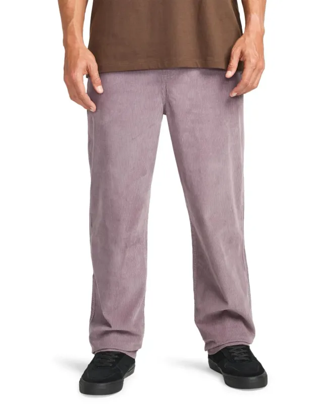 Billabong Larry Cord Pant pantaloni coste uomo coulisse