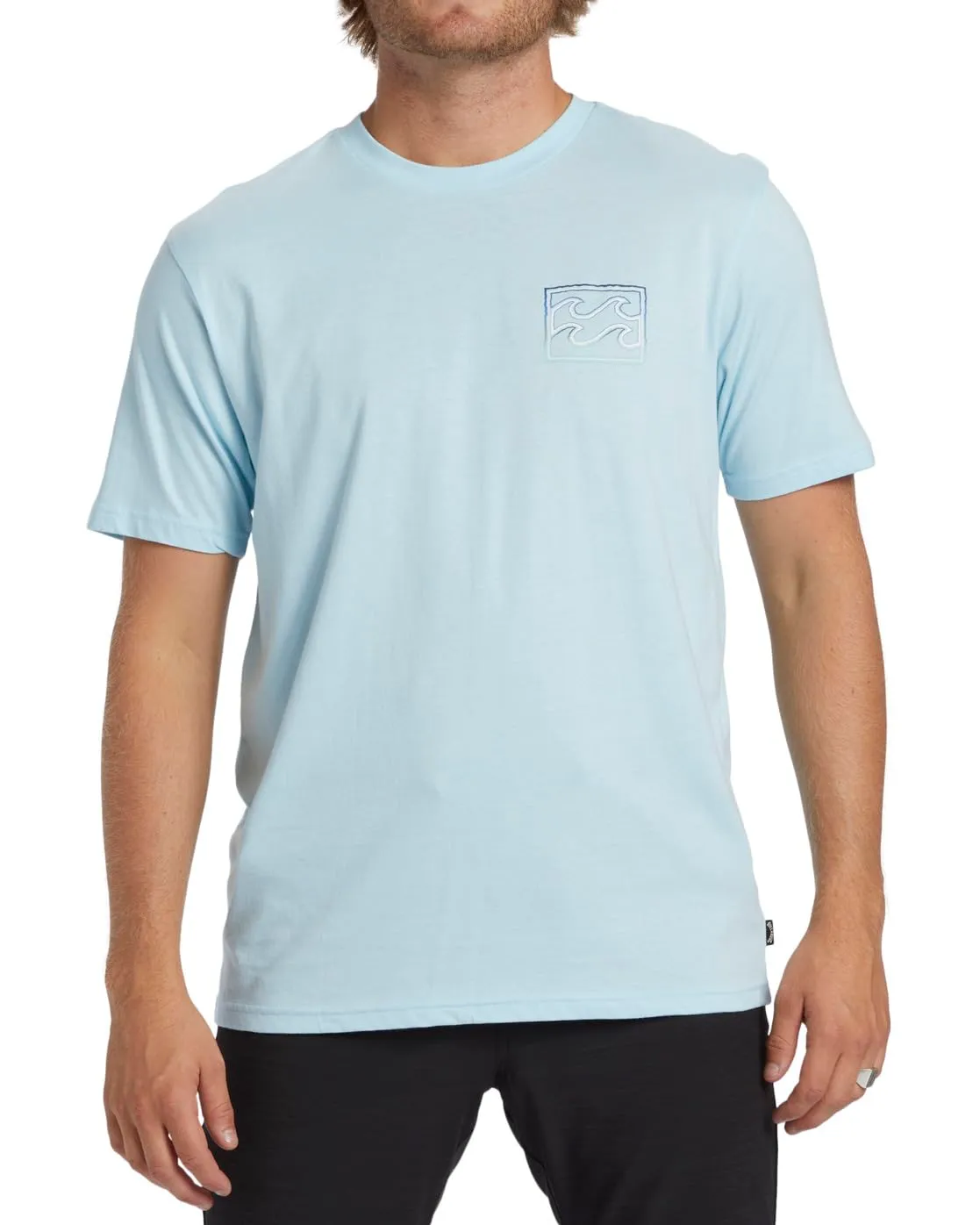 Billabong Crayon Wave SS t-shirt uomo Coastal lavaggio soft