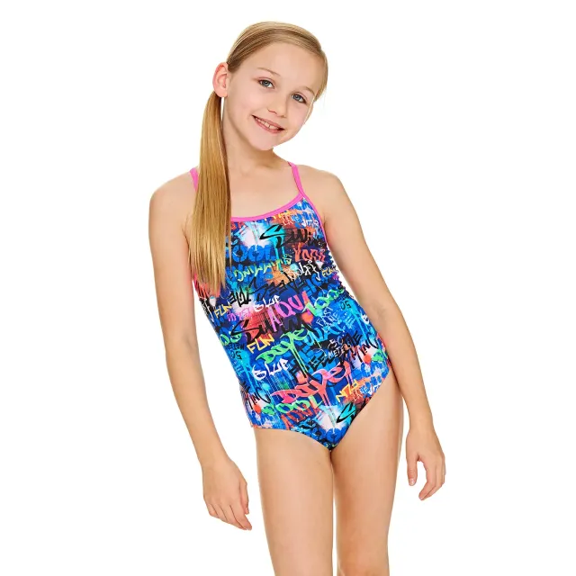 Zoggs Saber Starback costume intero bambina 12 anni