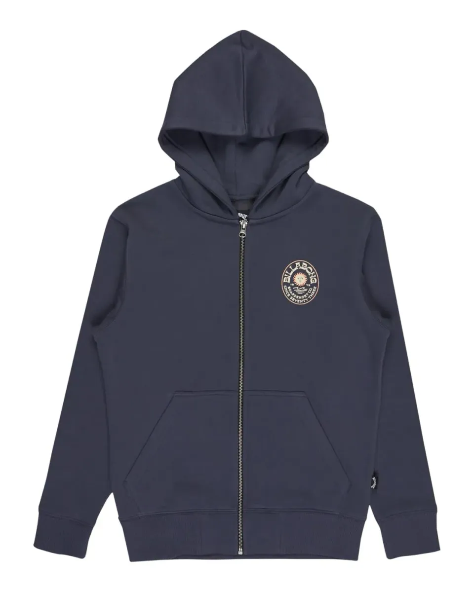 Billabong Foundation Kids maglione bambino 14 anni blu sfumato caldo