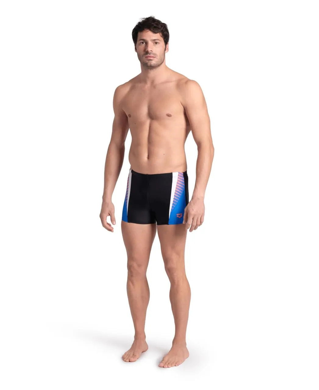 Arena Threefold Short R costume mare uomo 46 nero-blu
