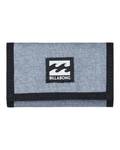 Billabong Amz-Wallet portafoglio uomo Light Grey compatto