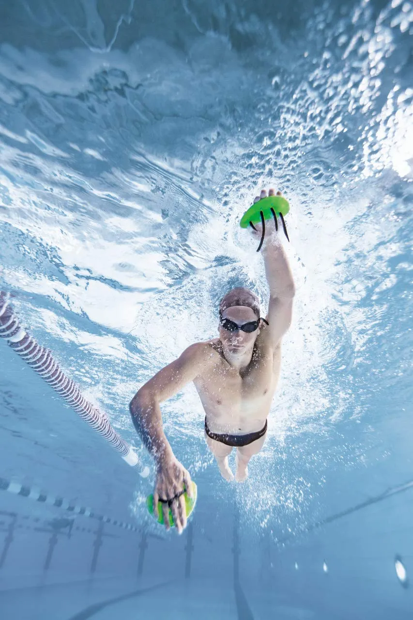 Arena Elite Finger Paddle palette nuoto dita palmo scoperto