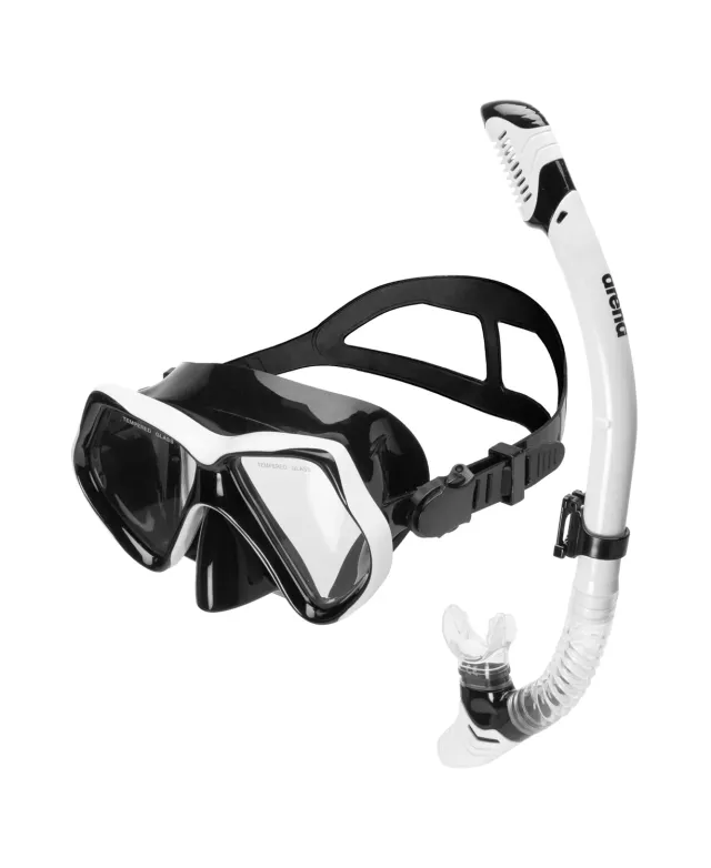 Arena Set maschera boccaglio snorkeling adulti dry-top