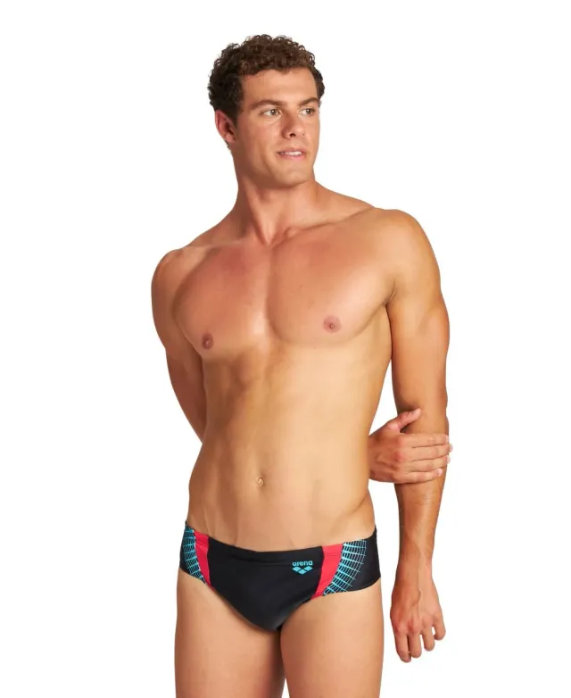 Arena Threefold Brief R slip uomo piscina fantasia
