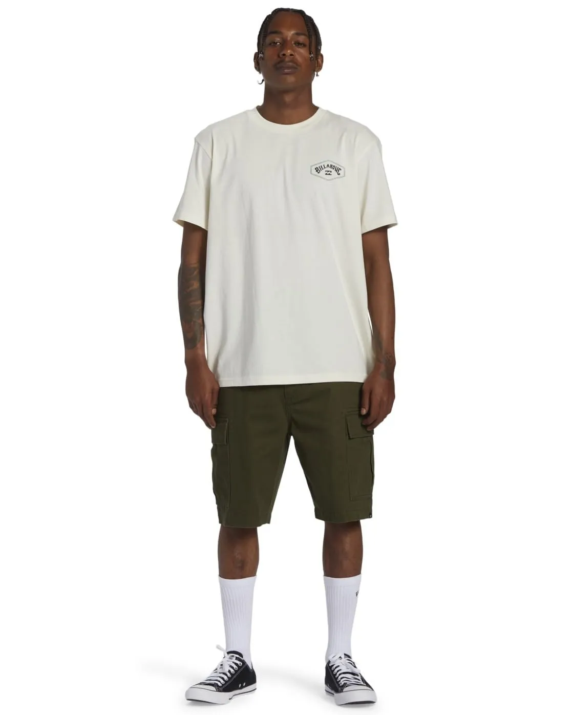 Billabong Exit Arch SS t-shirt uomo nera manica corta